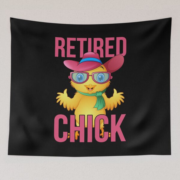 Item preview, Retired Chick Retirement designed and sold by bestshirtdesign.