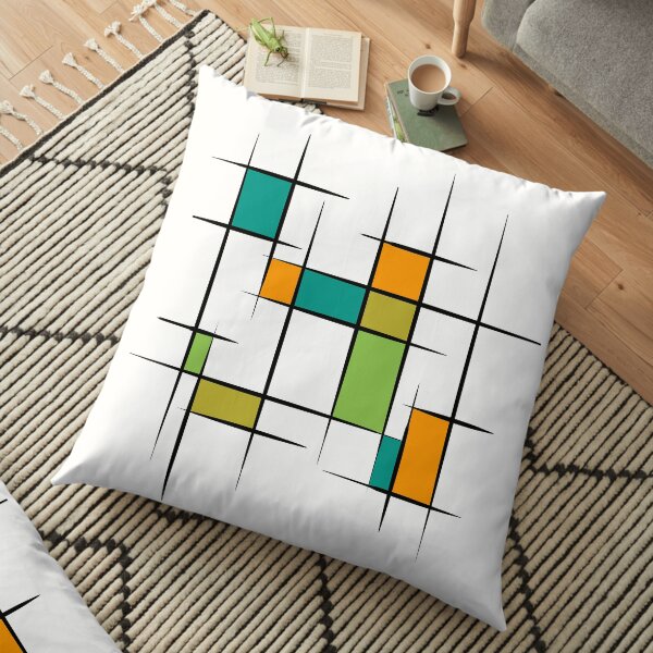 Midcentury Modern #2 Floor Pillow