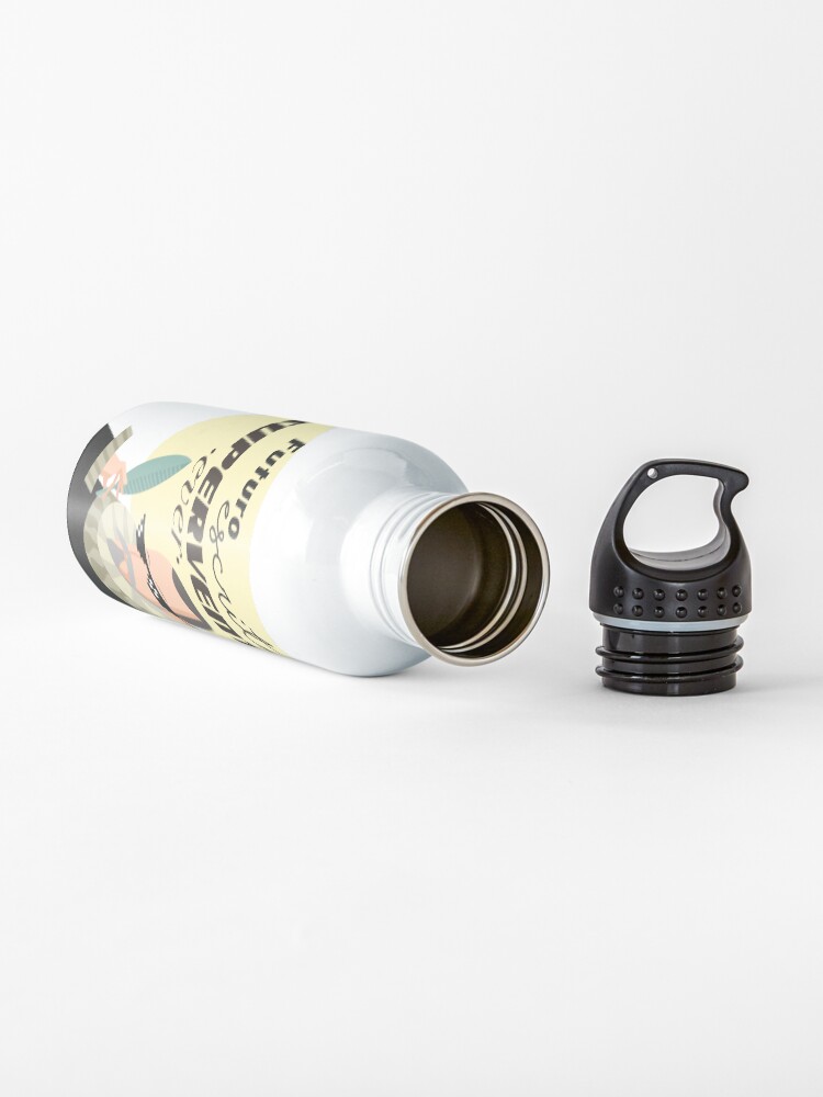 Vista alternativa de Botella de agua Futuro escritor superventas ever