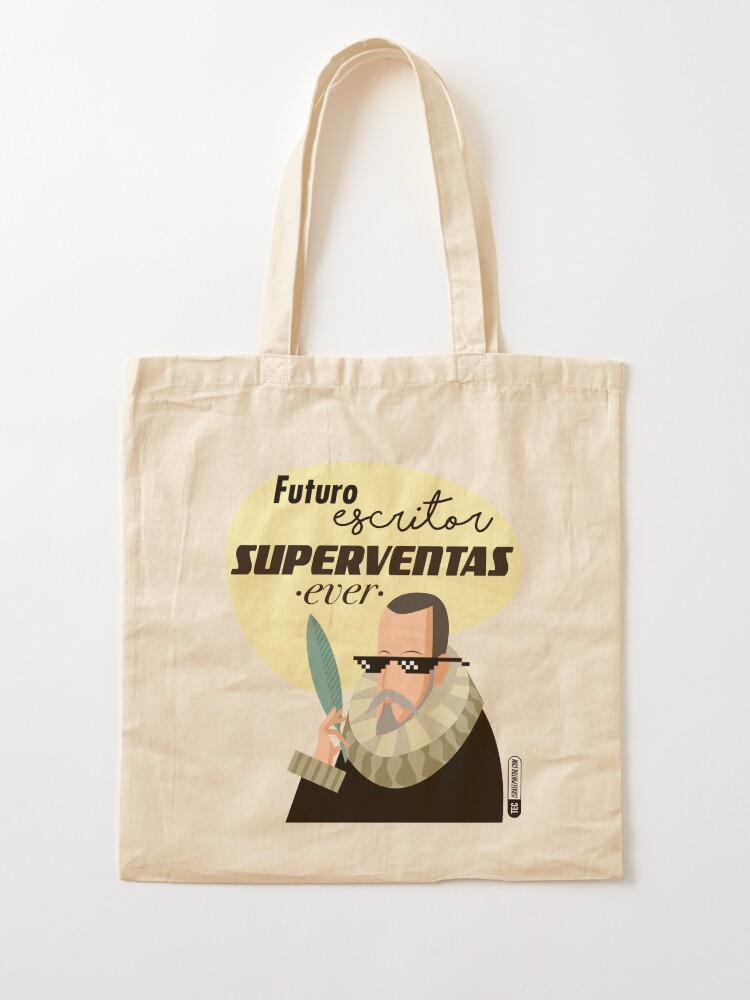 Vista alternativa de Bolsa de tela Futuro escritor superventas ever