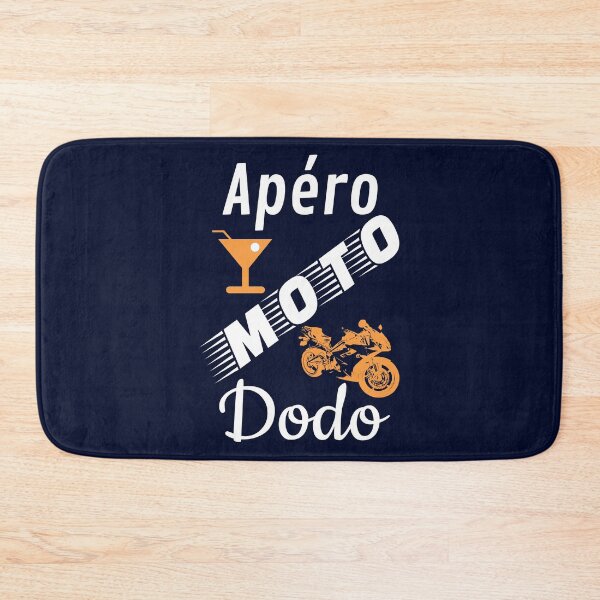 Item preview, apero moto dodo humor gift for orange blue background designed and sold by sex-sansbol.