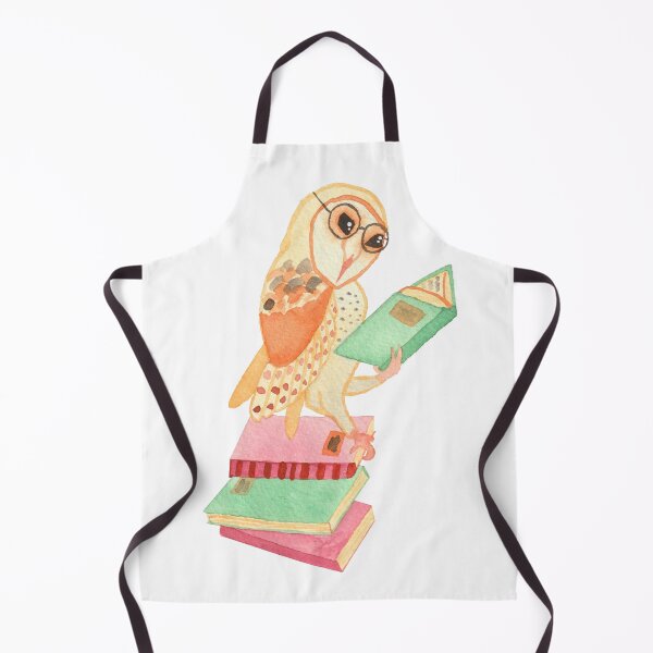 Item preview, Reading Owl, white designed and sold by Sonderblume.