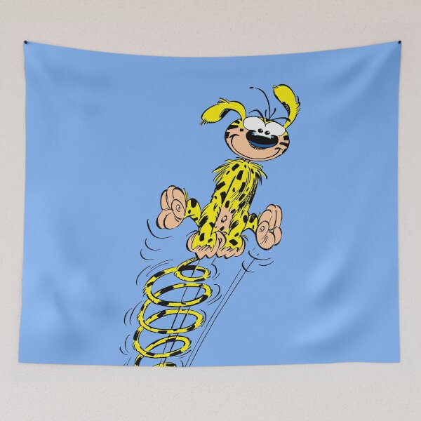 Item preview, Marsupilami spring / Light Blue designed and sold by Hubashop.