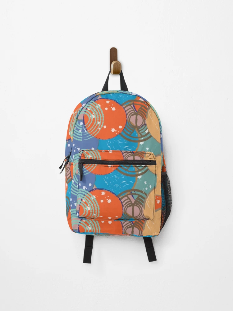 Thumbnail 1 of 3, Backpack, Water Polo Pattern designed and sold by RoxanneG.