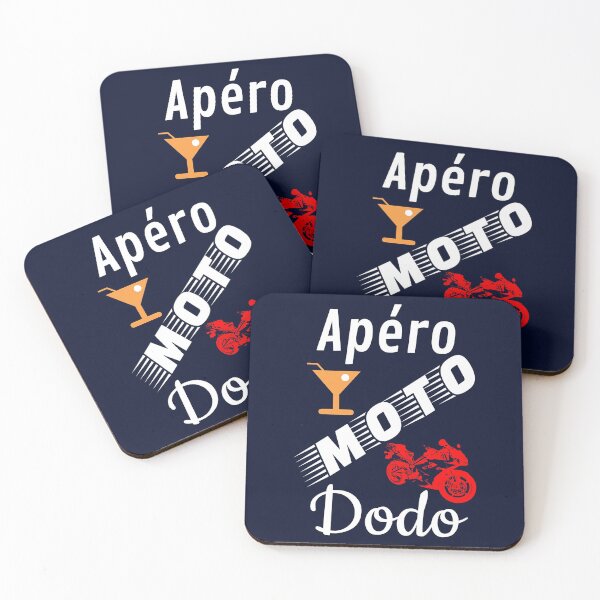Item preview, apero moto dodo humor gift for background blue orange red designed and sold by sex-sansbol.