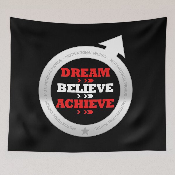 Item preview, Dream, believe, achieve! Free life! designed and sold by Cristian Stefan.