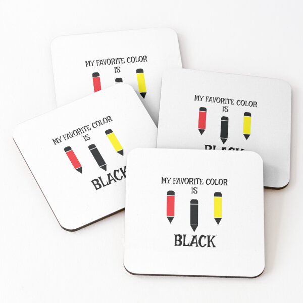 Item preview, My Favorite Color is Black Toddler Kids Crayon Gift Ideas designed and sold by clothesy7.