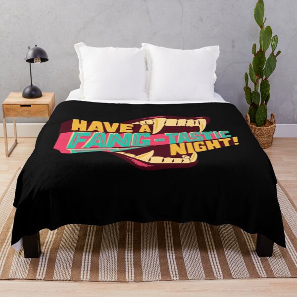 Item preview, Have a Fang-Tastic Night! Enjoy Halloween designed and sold by Michael Schmidt.