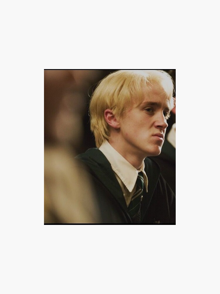 Pegatina «Draco Malfoy en la escuela» de hbidk Redbubble