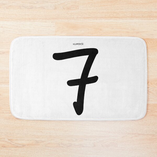 Item preview, Number seven 7 designed and sold by awesome-bee.