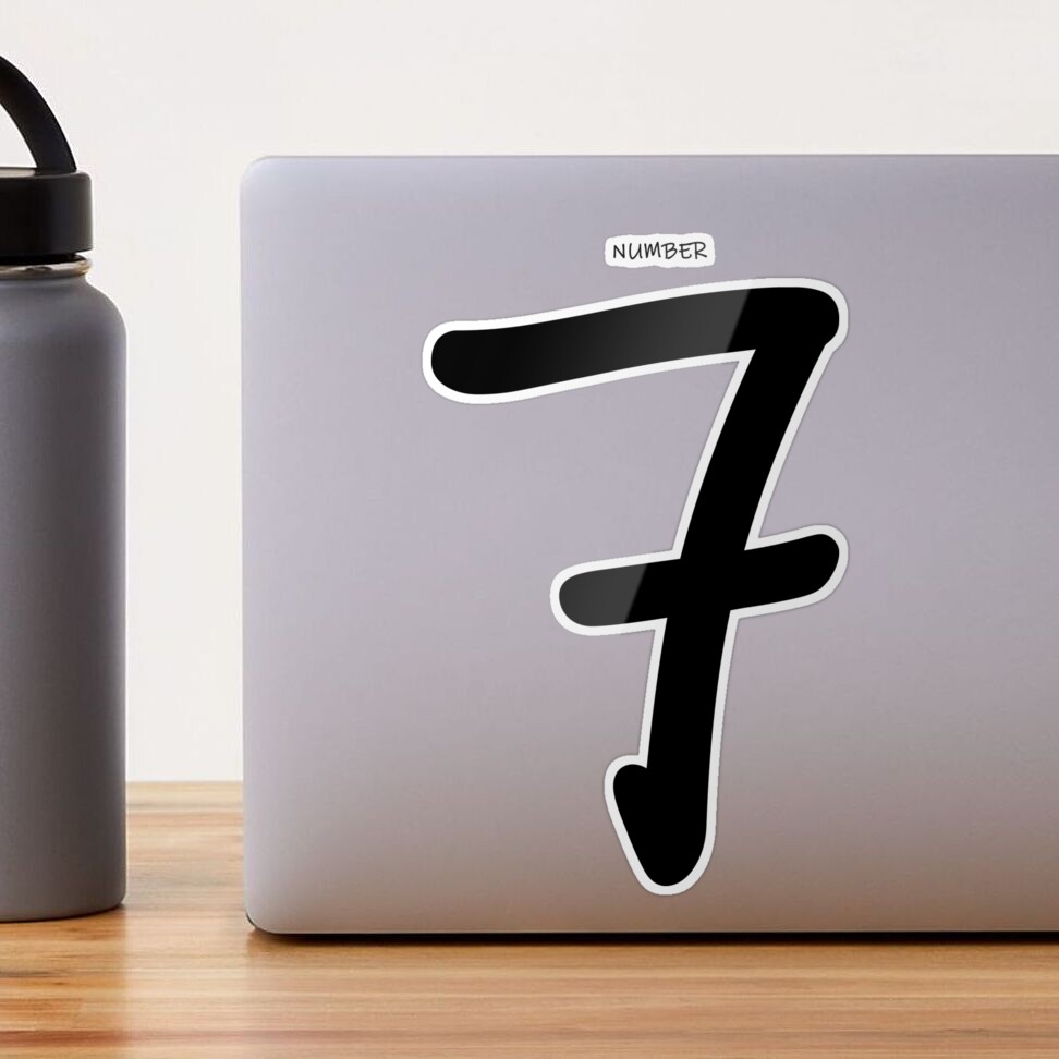 Number seven 7