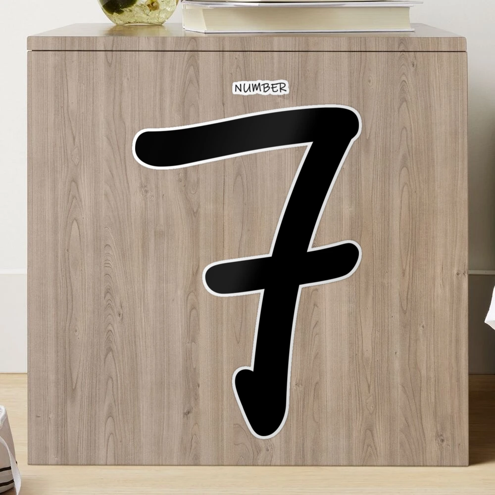 Number seven 7