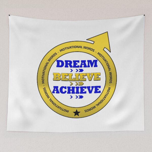 Item preview, Dream, believe, achieve! Free life! designed and sold by Cristian Stefan.