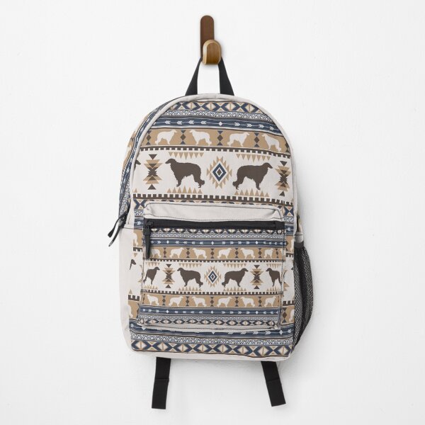 Boho dogs | Borzoi/ Russian wolfhound tan Backpack