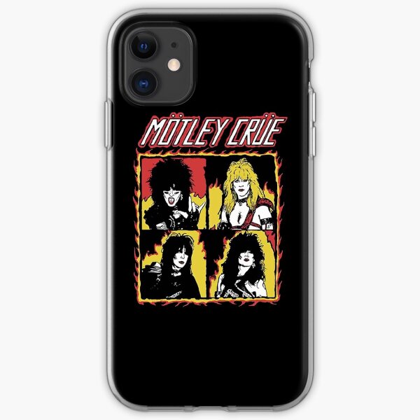 Motley Crue Tank Top iPhone Soft Case