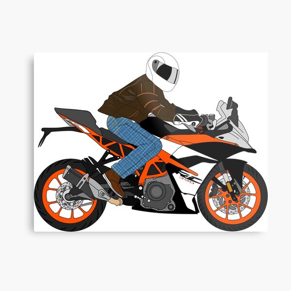 Ktm Rc 390 Metal Prints for Sale | Redbubble Ktm Rc 390 Metal Prints for Sale | Redbubble