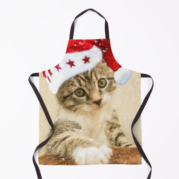 Item preview, Cute Christmas cat, Meowy Christmask designed and sold by Boss Bubble.
