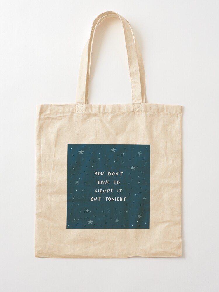 Alternate view of Figuring it Out Tote Bag