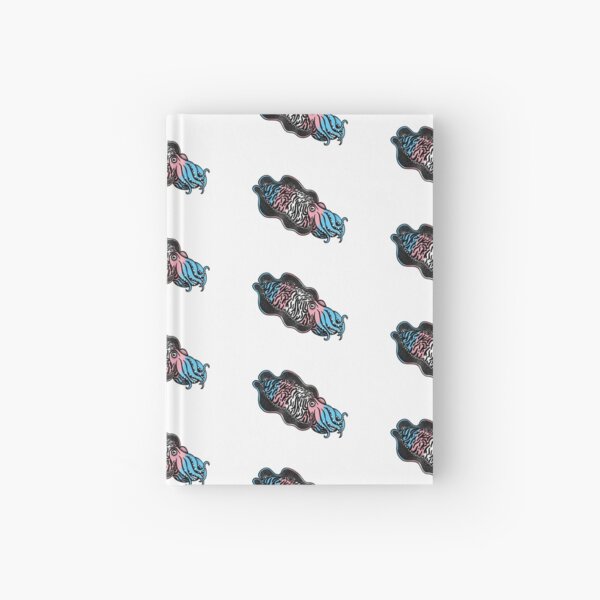 Trans Pride Cuttlefish Hardcover Journal