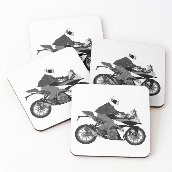 Item preview, RC 390 Rider B/W designed and sold by Bums-and-Brums.