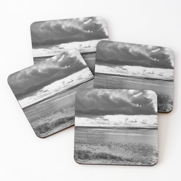 Item preview, Holy Island looking toward the mainland at Bamburgh designed and sold by EcDigitalPhoto.