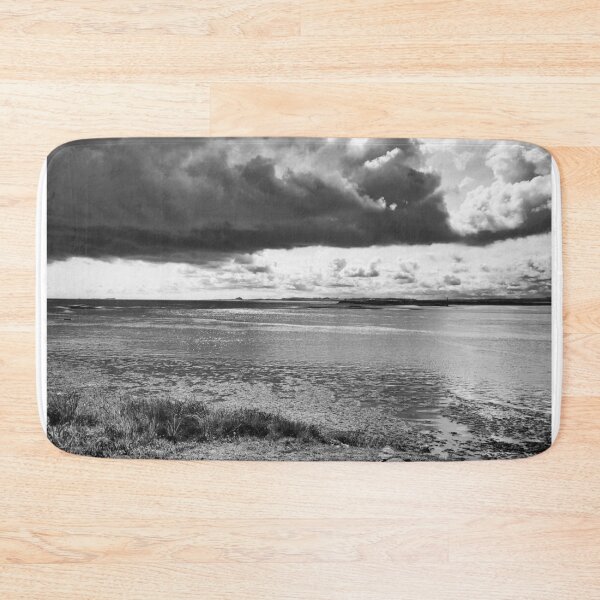 Item preview, Holy Island looking toward the mainland at Bamburgh designed and sold by EcDigitalPhoto.