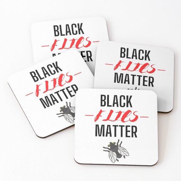 Item preview, black flies matter designed and sold by OneTimeEngineer.