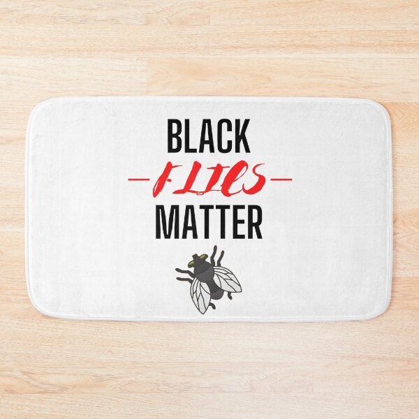 Item preview, black flies matter designed and sold by OneTimeEngineer.