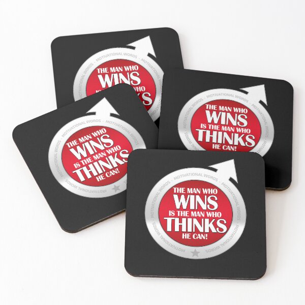 Item preview, The man who wins is the man who thinks he can! Free life! designed and sold by Cristian Stefan.