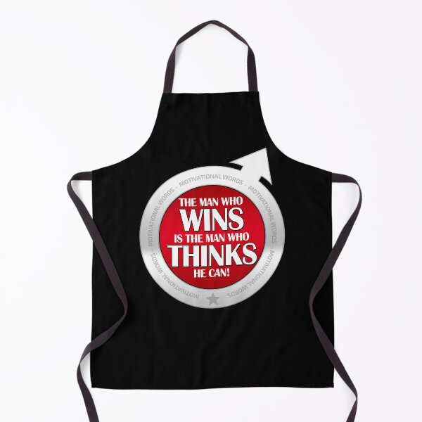 Item preview, The man who wins is the man who thinks he can! Free life! designed and sold by Cristian Stefan.