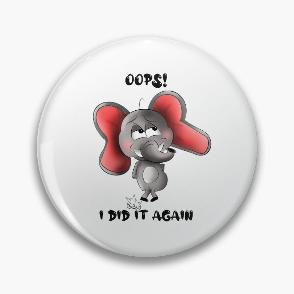 Item preview, elephant designed and sold by Jelena Tomic.