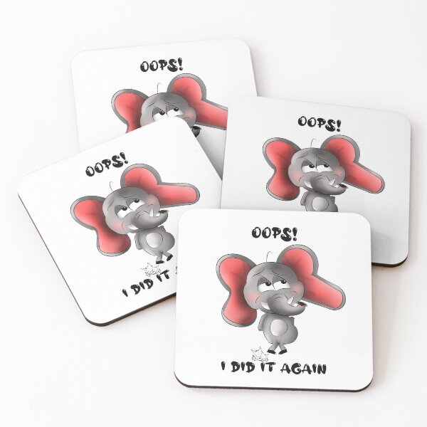 Item preview, elephant designed and sold by Jelena Tomic.
