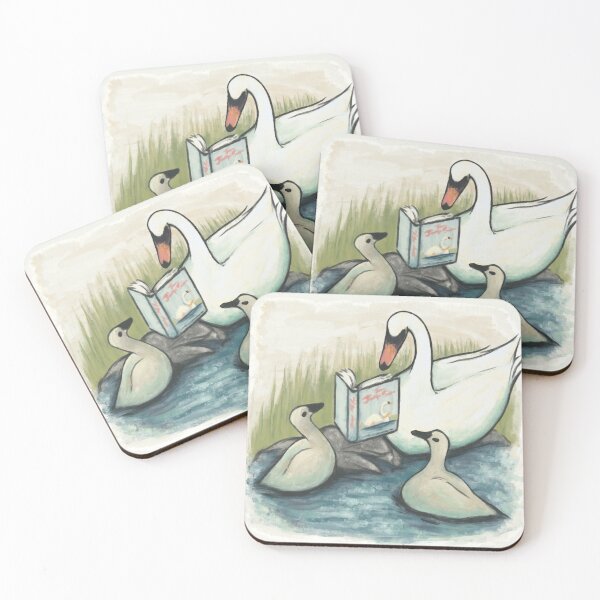 Item preview, Swan Storytime designed and sold by jackalopefoot.