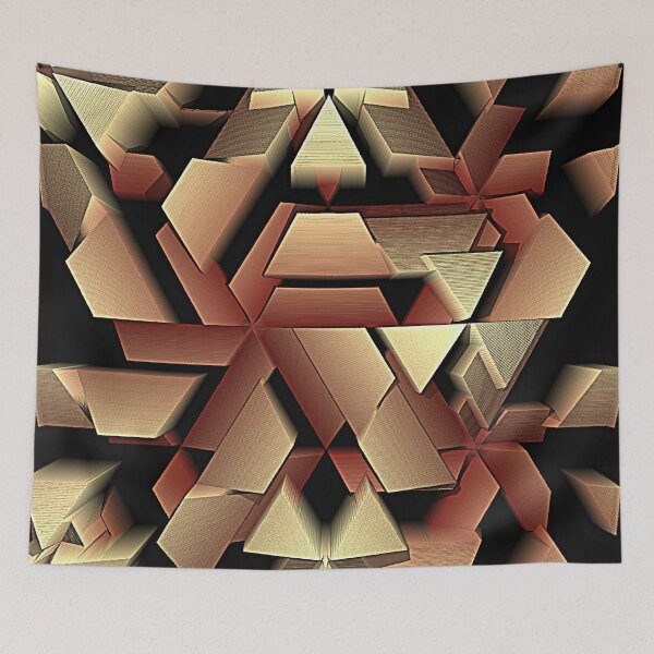 Item preview, Abstract block pattern. designed and sold by rich-jam.