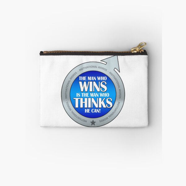 Item preview, The man who wins is the man who thinks he can! Free life! designed and sold by Cristian Stefan.