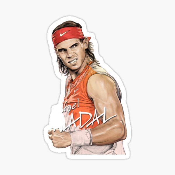Rafael Nadal Stickers | Redbubble