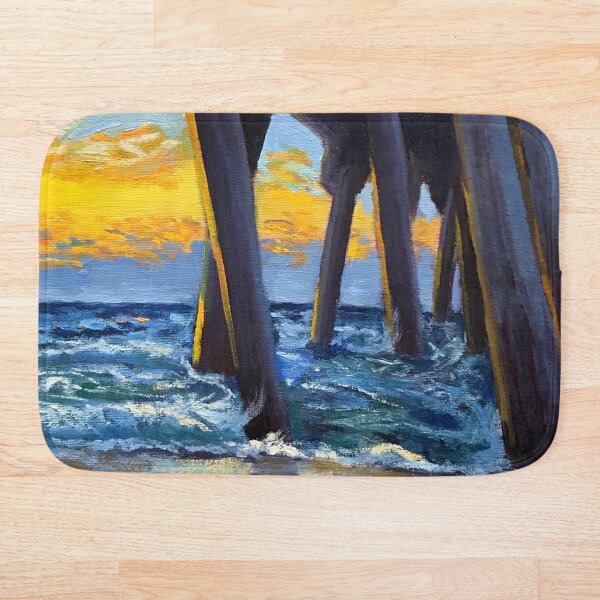 Under the Boardwalk Bath Mat
