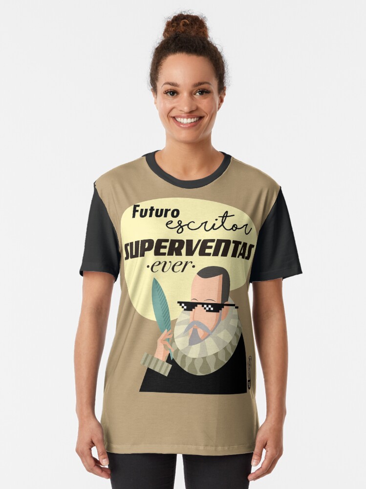 Vista alternativa de Camiseta gráfica Futuro escritor superventas ever