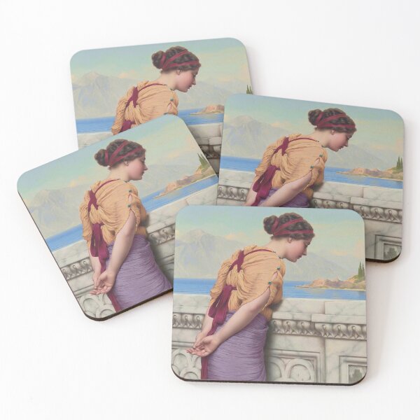 Item preview, Who Can They Be? (1918) - John William Godward designed and sold by SALON DES ARTS.