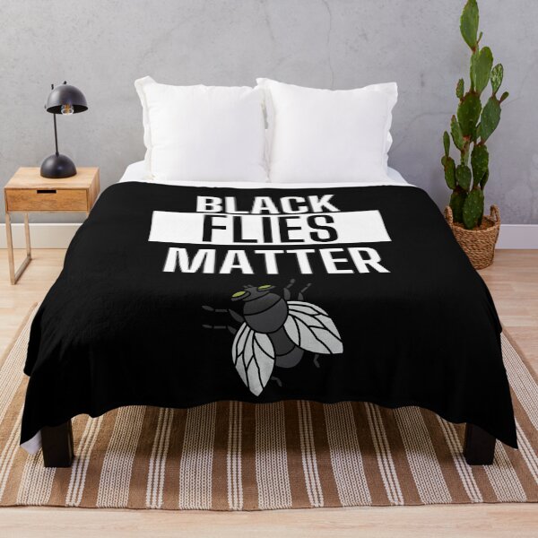 Item preview, black flies matter designed and sold by OneTimeEngineer.