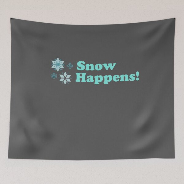 Item preview, Snow Happens! - Winter Snowflakes designed and sold by HeatherPore.