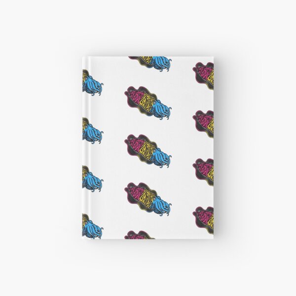 Pansexual Pride Cuttlefish Hardcover Journal
