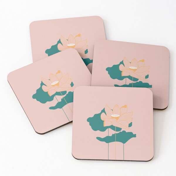 Item preview, Lotus flower in abstract style designed and sold by MarinaVinnik.