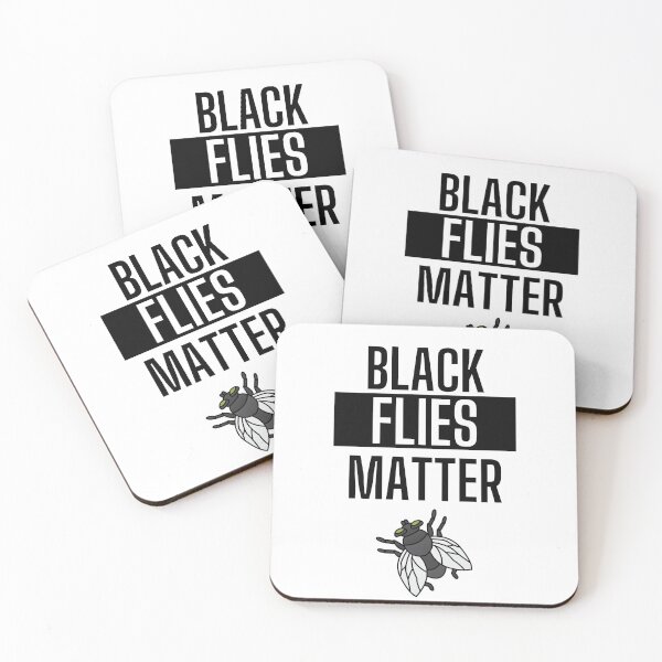 Item preview, black flies matter designed and sold by OneTimeEngineer.