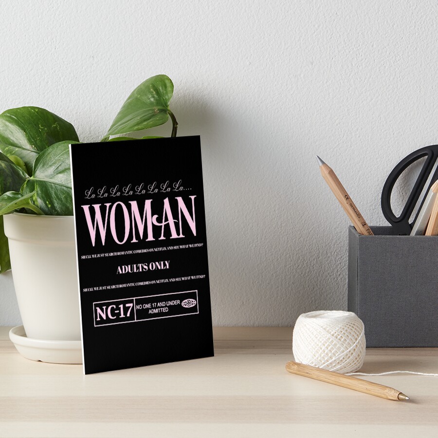 WOMAN Art Board Print