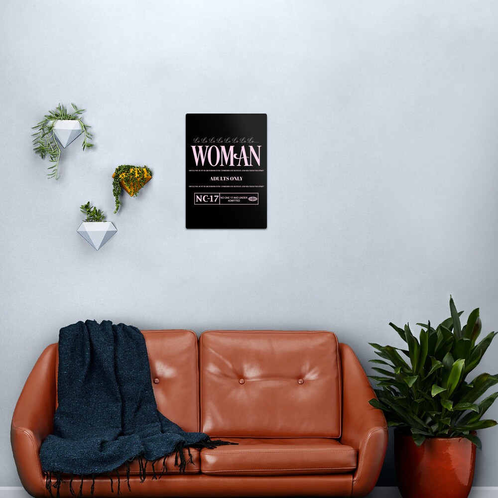 WOMAN Metal Print