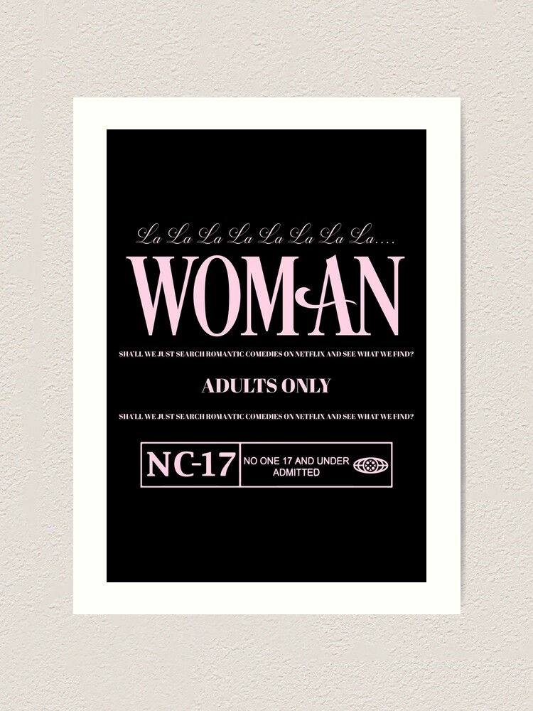 Alternate view of WOMAN Art Print