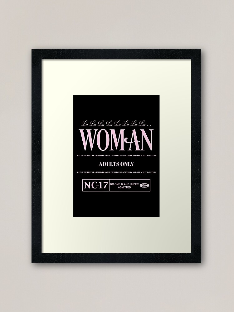 Alternate view of WOMAN Framed Art Print
