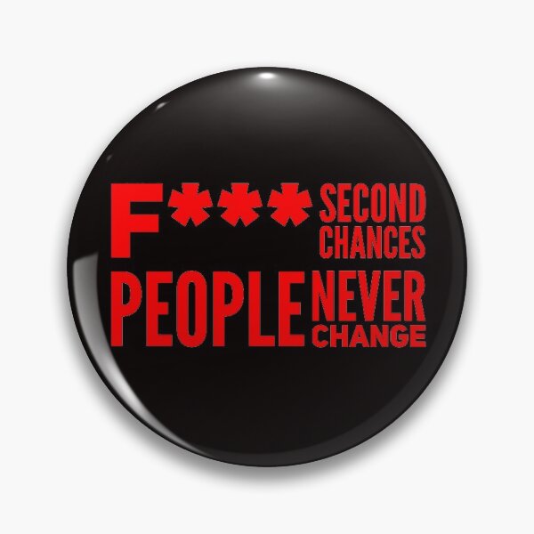 Item preview, F*** Second Chances designed and sold by Mamibo.