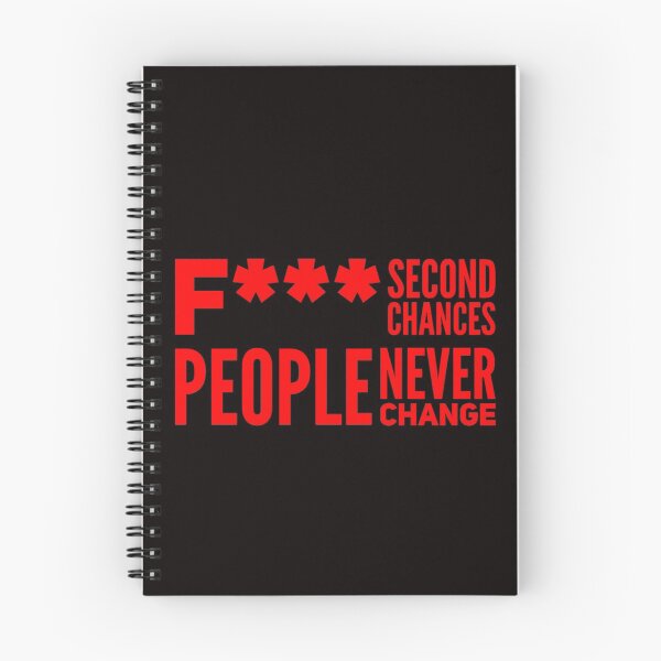 Item preview, F*** Second Chances designed and sold by Mamibo.